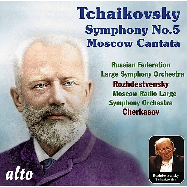 Tschaikowsky Sinf.5/Cantata, Roshdestwenskij, Sym.Orch.Russian Federation