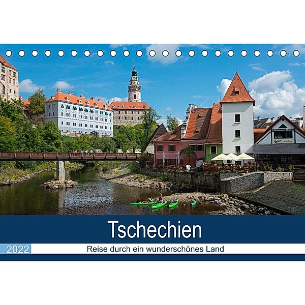 Tschechien - Eine Reise durch ein wunderschönes Land (Tischkalender 2022 DIN A5 quer), Frauke Scholz