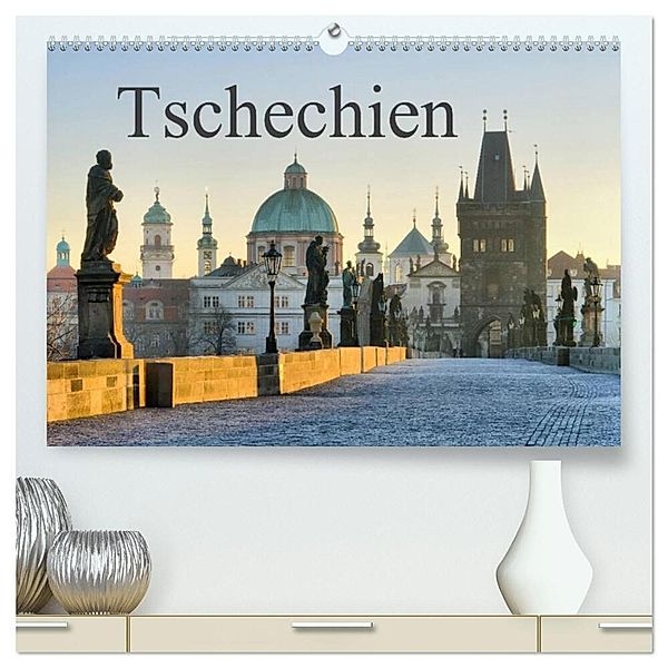 Tschechien (hochwertiger Premium Wandkalender 2024 DIN A2 quer), Kunstdruck in Hochglanz, LianeM