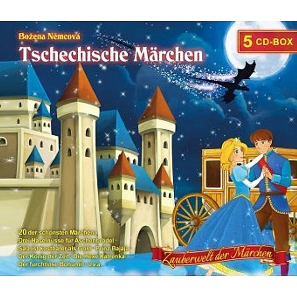 Tschechische Märchen, 5 Audio-CDs, Christoph Piasecki, Bozena Nemcová