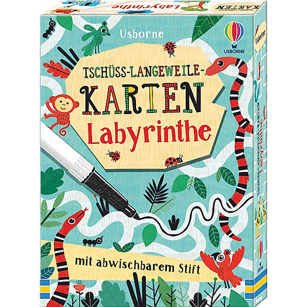 Tschüss-Langeweile-Karten: Labyrinthe, Lucy Bowman