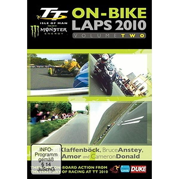 TT On-Bike Laps 2010 (Vol. 2), Diverse Interpreten