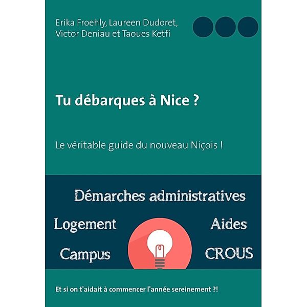 Tu débarques à Nice ?, Erika Froehly, Taoues Ketfi, Laureen Dudoret, Victor Deniau