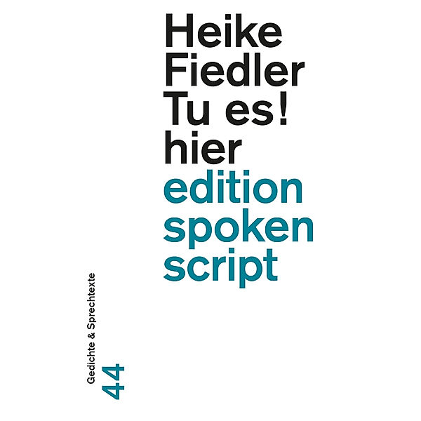 Tu es! hier, Heike Fiedler