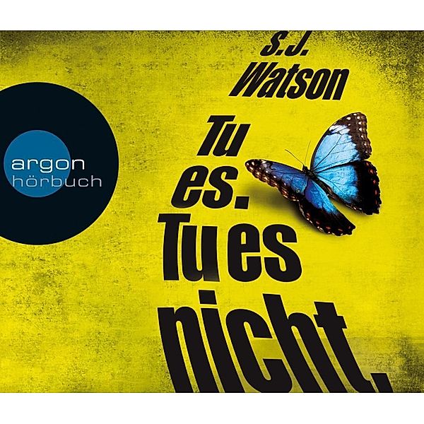 Tu es. Tu es nicht., 6 Audio-CDs, S. J. Watson