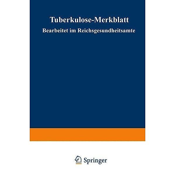 Tuberkulose-Merkblatt