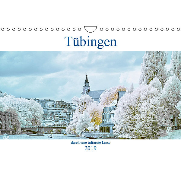 Tübingen durch eine infrarote linse (Wandkalender 2019 DIN A4 quer), Mark Bangert