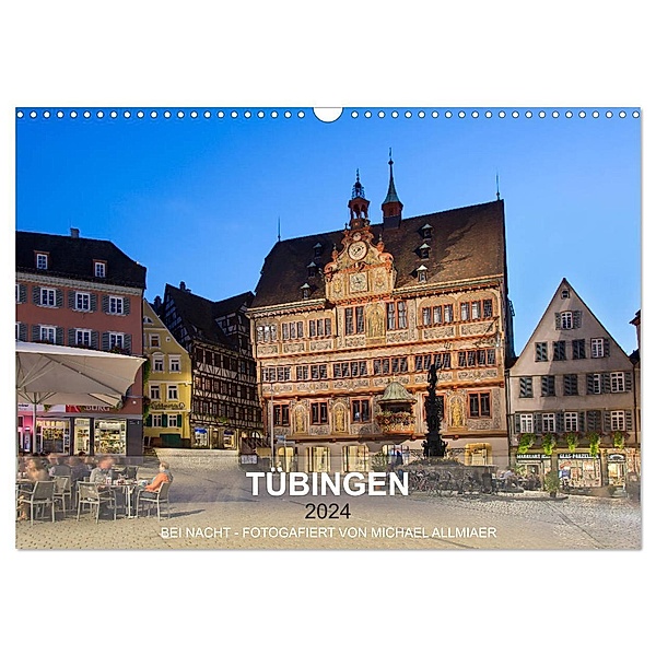 Tübingen - fotografiert von Michael Allmaier (Wandkalender 2024 DIN A3 quer), CALVENDO Monatskalender, Michael Allmaier