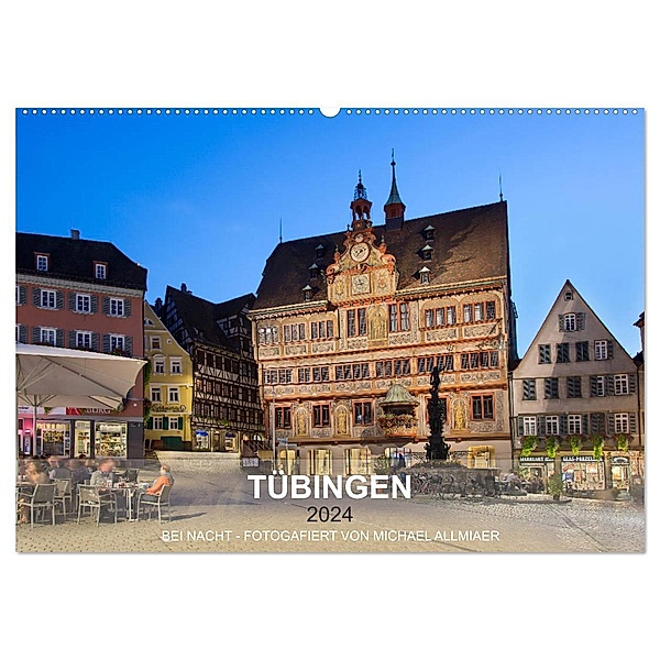 Tübingen - fotografiert von Michael Allmaier (Wandkalender 2024 DIN A2 quer), CALVENDO Monatskalender, Michael Allmaier