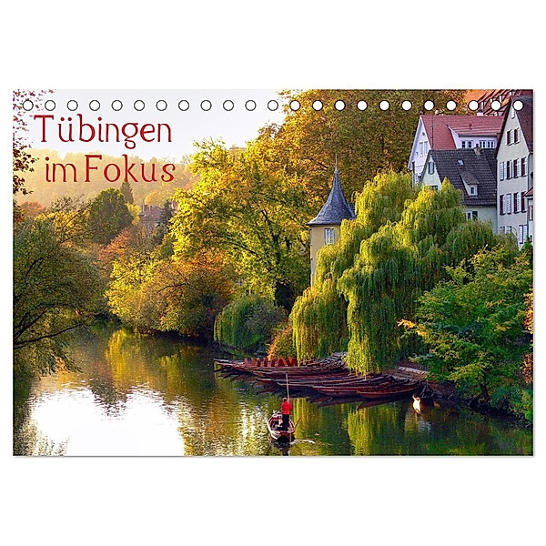 Tübingen im Fokus (Tischkalender 2025 DIN A5 quer), CALVENDO Monatskalender, Calvendo, Klaus-Peter Huschka