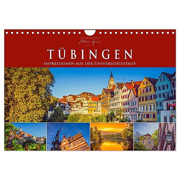 Tübingen - Impressionen aus der Universitätsstadt (Wandkalender 2025 DIN A4 quer), CALVENDO Monatskalender, Calvendo, Marc Feix Photography