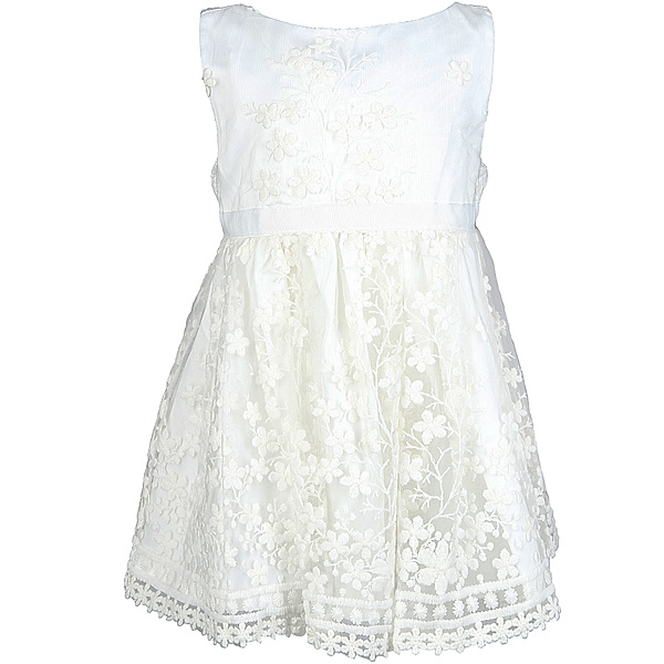 Boboli Tüll-Kleid FLOR bestickt in weiß