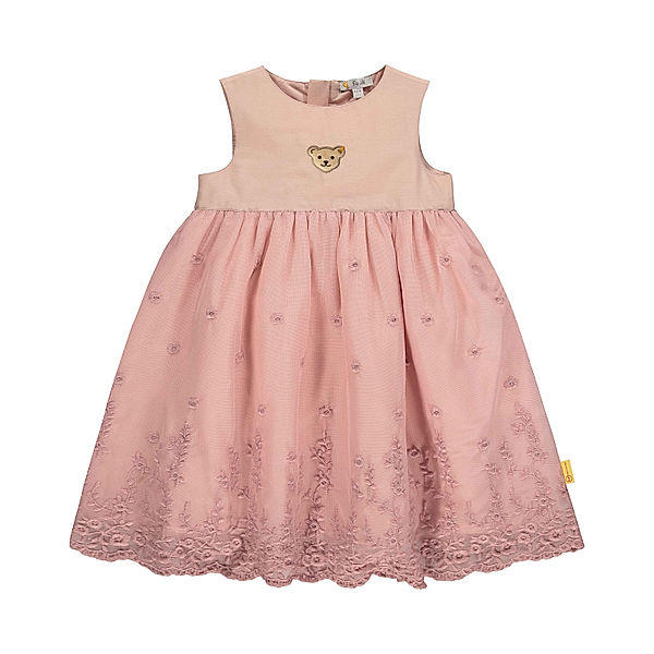 Steiff Tüllkleid EMBROIDERY in pale mauve