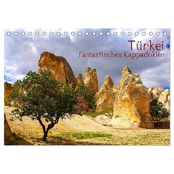 Türkei - fantastisches Kappadokien (Tischkalender 2024 DIN A5 quer), CALVENDO Monatskalender, Harry Kuebler