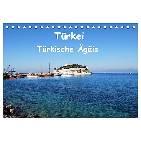 Türkei - Türkische Ägäis (Tischkalender 2024 DIN A5 quer), CALVENDO Monatskalender, Peter Schneider