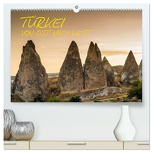 Türkei - von Ost nach West (hochwertiger Premium Wandkalender 2024 DIN A2 quer), Kunstdruck in Hochglanz, Enrico Caccia