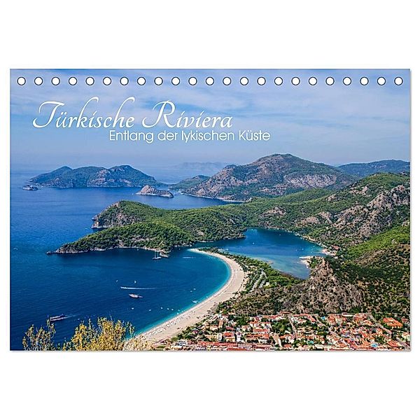 Türkische Riviera - Entlang der lykischen Küste (Tischkalender 2024 DIN A5 quer), CALVENDO Monatskalender, Frank Brehm - frankolor.de