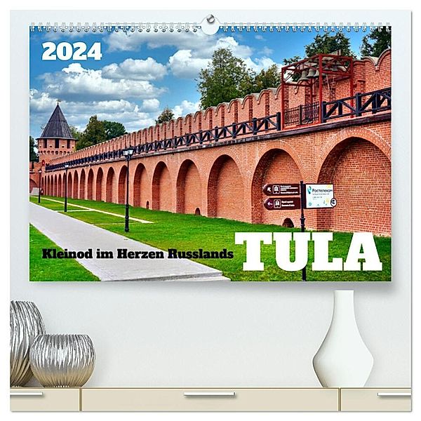 TULA - Kleinod im Herzen Russlands (hochwertiger Premium Wandkalender 2024 DIN A2 quer), Kunstdruck in Hochglanz, Henning von Löwis of Menar