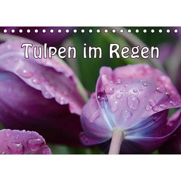Tulpen im Regen (Tischkalender 2015 DIN A5 quer), GUGIGEI