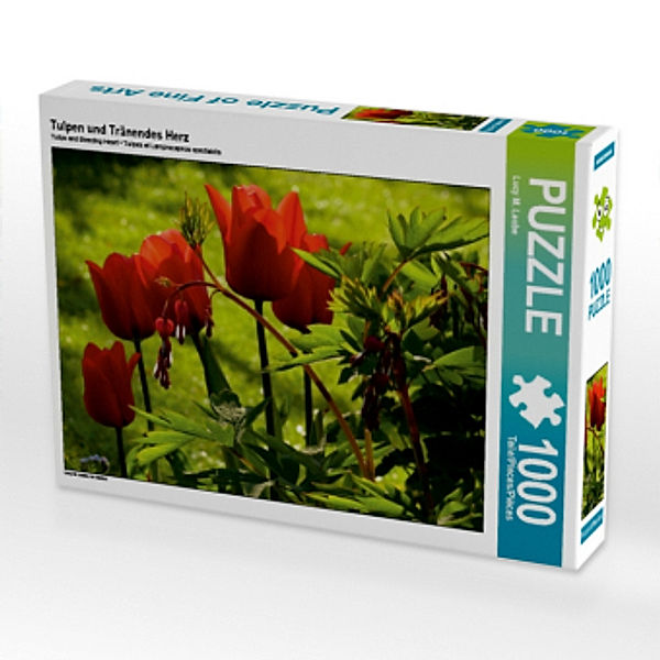 Tulpen und Tränendes Herz (Puzzle), Lucy M. Laube