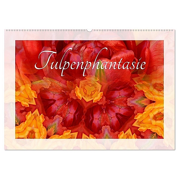 Tulpenphantasie (Wandkalender 2024 DIN A2 quer), CALVENDO Monatskalender, Renate Grobelny