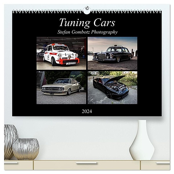 Tuning Cars (hochwertiger Premium Wandkalender 2024 DIN A2 quer), Kunstdruck in Hochglanz, Stefan Gombotz