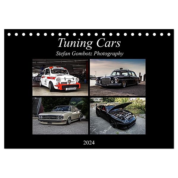 Tuning Cars (Tischkalender 2024 DIN A5 quer), CALVENDO Monatskalender, Stefan Gombotz