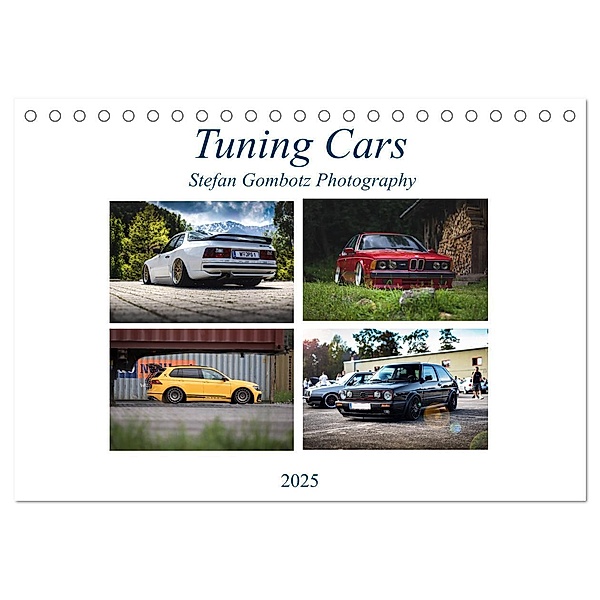 Tuning Cars (Tischkalender 2025 DIN A5 quer), CALVENDO Monatskalender, Calvendo, Stefan Gombotz