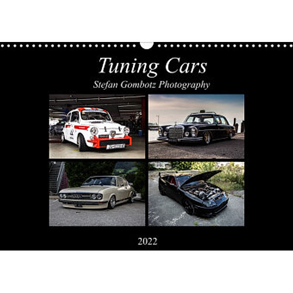 Tuning CarsAT-Version  (Wandkalender 2022 DIN A3 quer), Stefan Gombotz