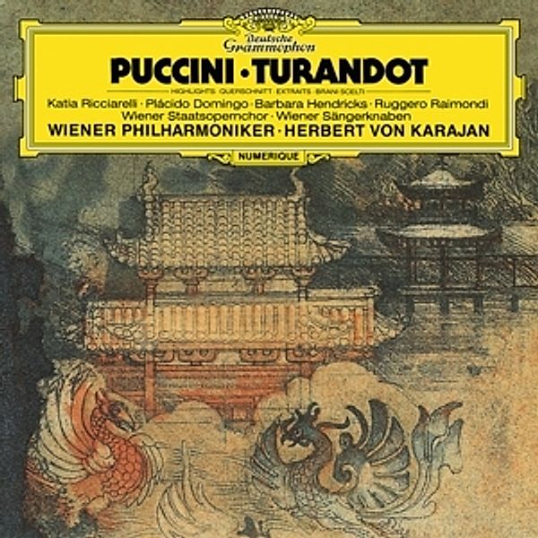 Turandot (Auszüge), Ricciarelli, Domingo, Karajan, Wp