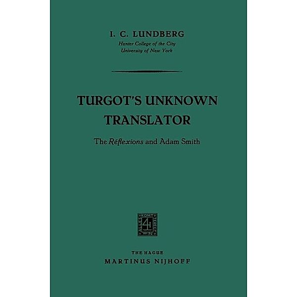 Turgot's Unknown Translator, I. C. Lundberg