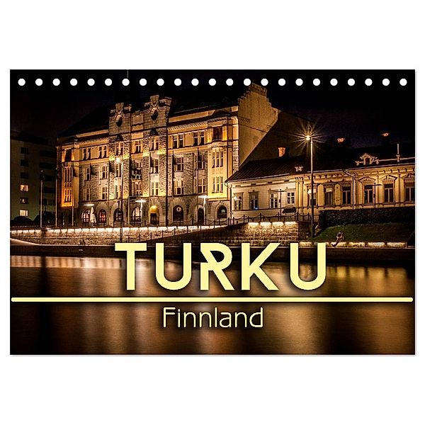 Turku / Finnland (Tischkalender 2024 DIN A5 quer), CALVENDO Monatskalender, Oliver Pinkoss Photostorys