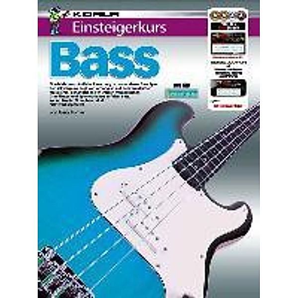 Turner, G: Einsteigerkurs Bass/m. CD/Doppel-DVD/Poster, Gary Turner