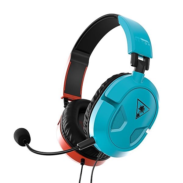 TURTLE BEACH Over-Ear Stereo Gaming Headset Recon 50N, Rot/Blau