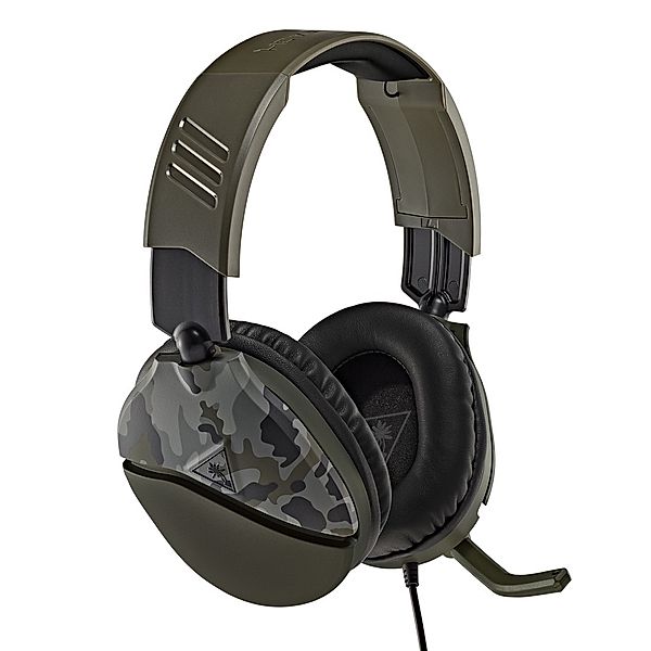 TURTLE BEACH Over-Ear Stereo Gaming-Headset Recon 70 Camo, Grün