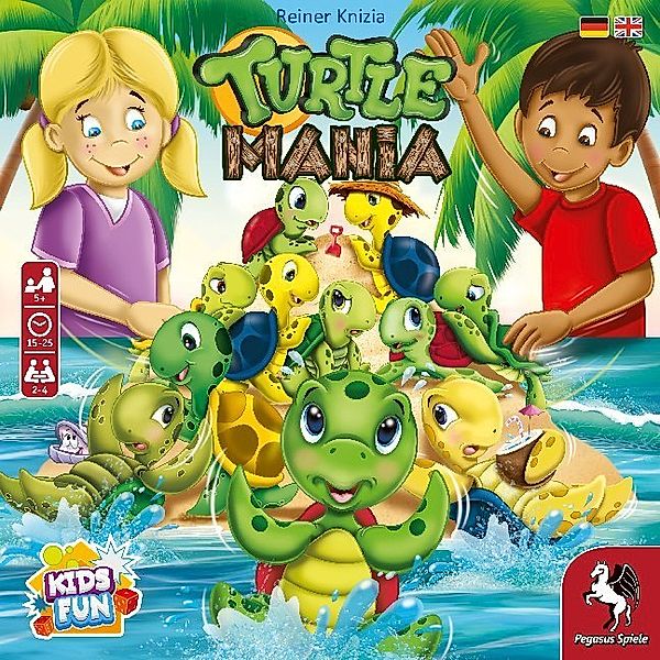 Pegasus Spiele Turtle Mania (Kinderspiel)