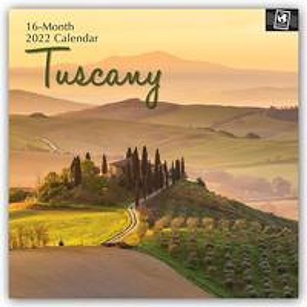 Tuscany - Toskana 2022 - 16-Monatskalender, Gifted Stationery Co. Ltd