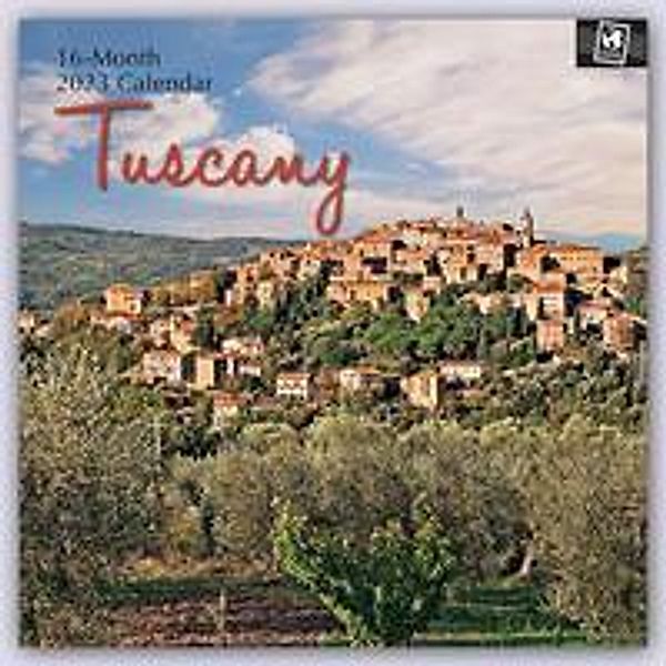 Tuscany - Toskana 2023 - 16-Monatskalender, Gifted Stationery Co. Ltd