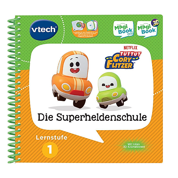 Vtech Tut Tut Cory Flitzer: Die Superheldenschule, Lernstufe 1