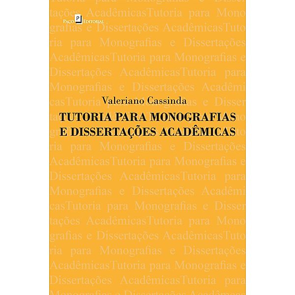 Tutoria para monografias e dissertações acadêmicas, Valeriano Cassinda