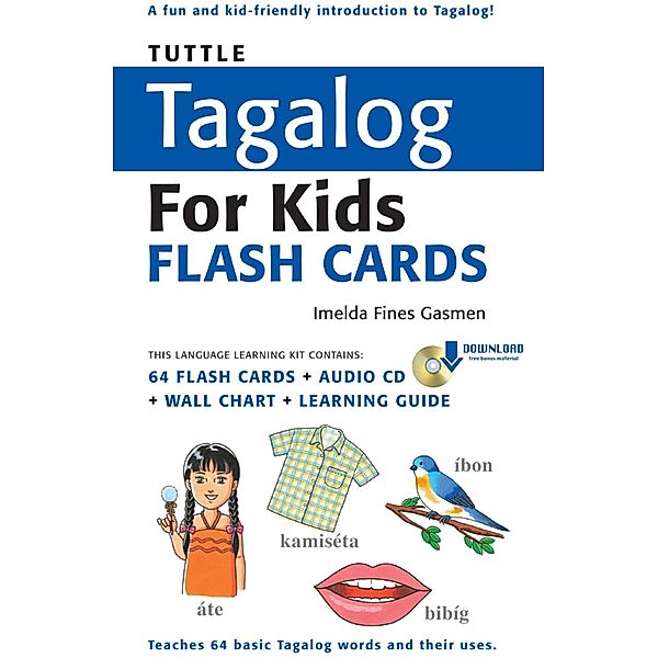 Tuttle Tagalog for Kids Flash Cards Kit Ebook / Tuttle Flash Cards, Imelda Fines Gasmen