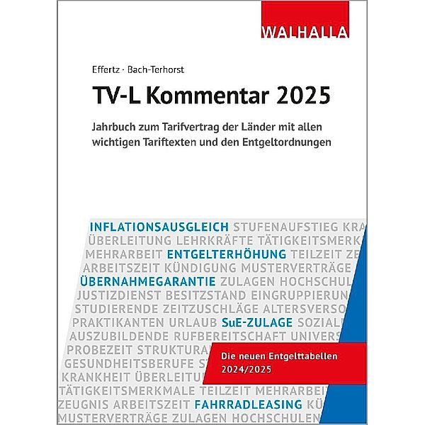 TV-L Kommentar 2025, Jörg Effertz, Andreas Bach-Terhorst