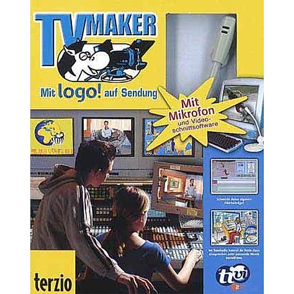 TV Maker - Mit logo! auf Sendung, 2 CD-ROMs, Karin Jäckel