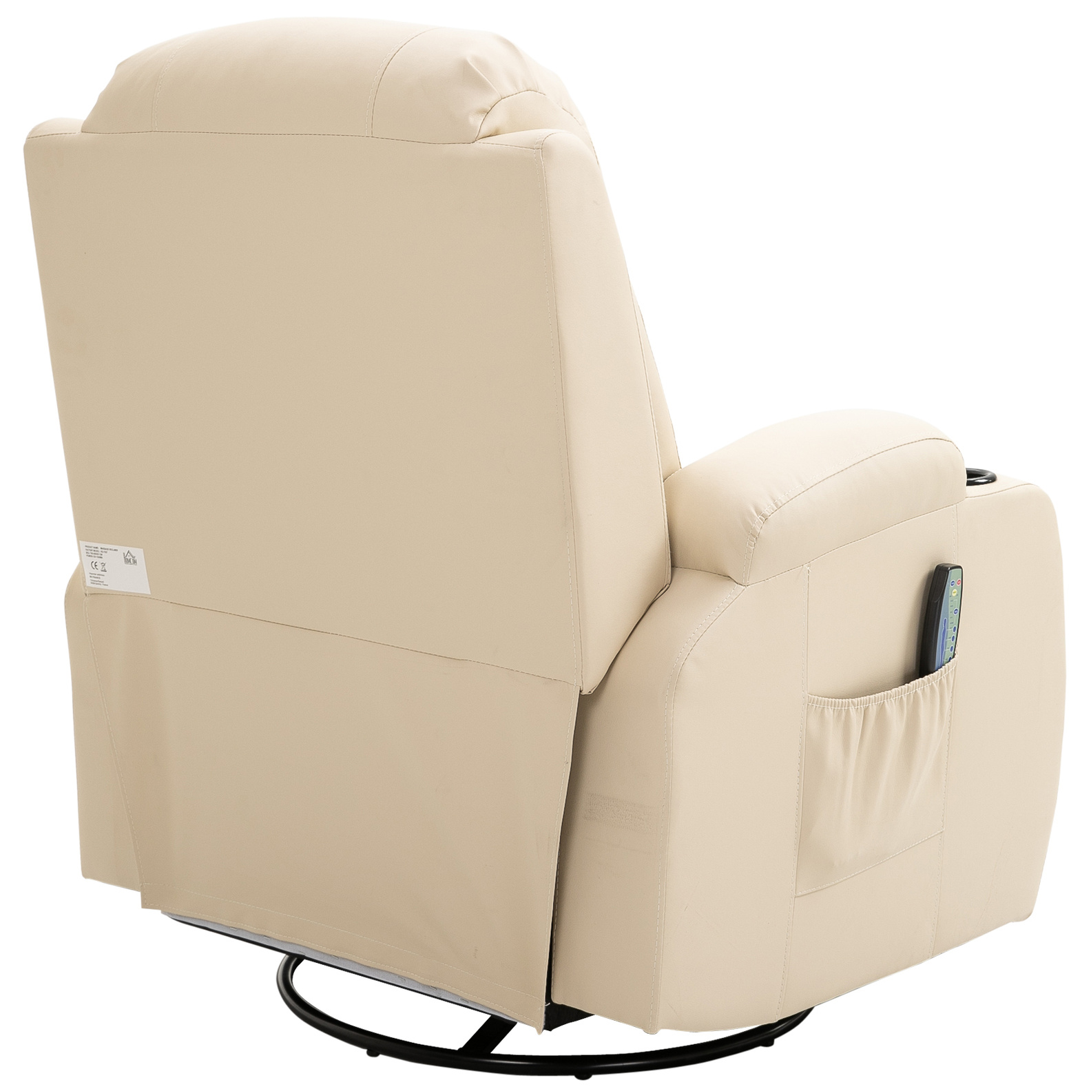 TV Sessel mit Massage- und Wärmefunktion Farbe: creme | Sessel & Wohnzimmersessel