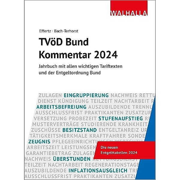 TVöD Bund Kommentar 2024, Jörg Effertz, Andreas Bach-Terhorst