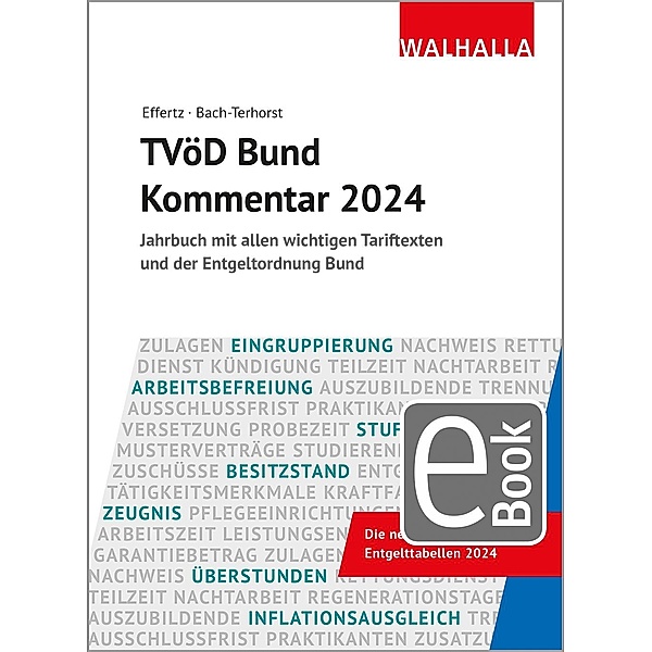 TVöD Bund Kommentar 2024, Jörg Effertz, Andreas Bach-Terhorst
