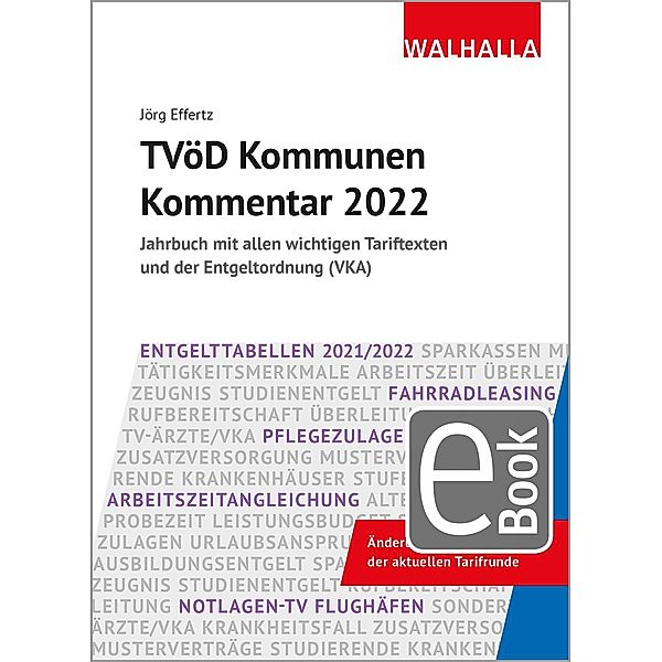 TVöD Kommunen Kommentar 2022, Jörg Effertz