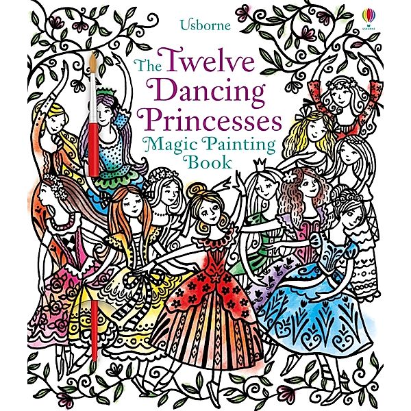 Twelve Dancing Princesses Magic Painting Book, Susanna Davidson