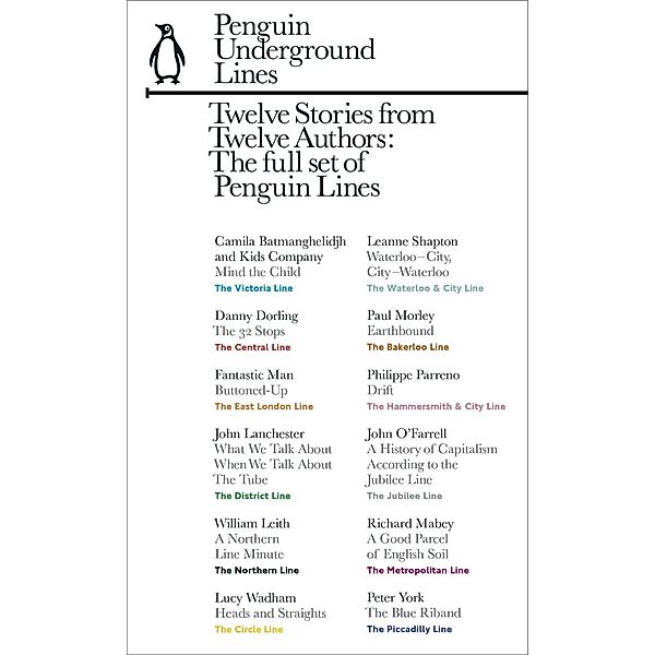 Twelve Stories from Twelve Authors: Penguin Underground Lines, Unknown
