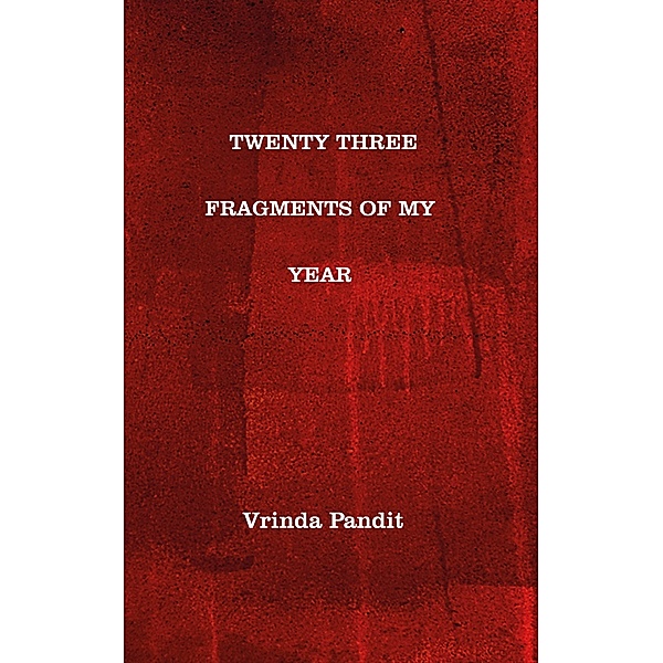 Twenty Three Fragments of My Year, Vrinda Pandit